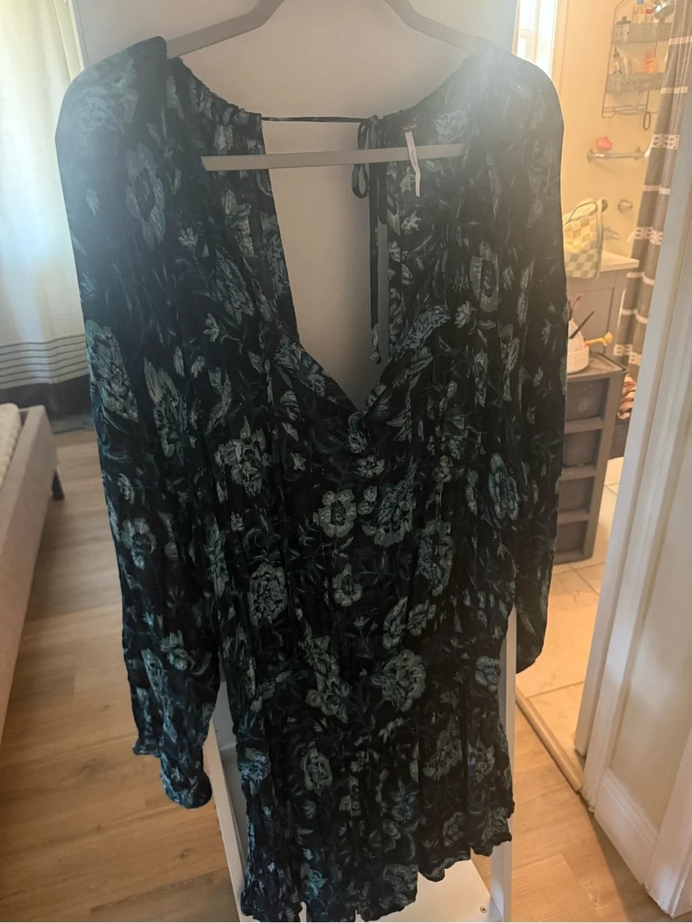 Free people dance till dawn floral romper - Picture 3 of 4